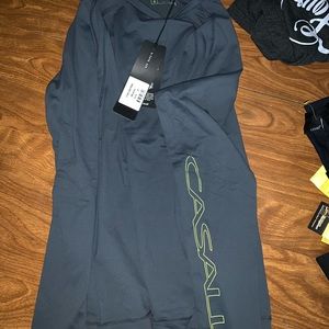 Dark grey casall rapidry casall workout shirt